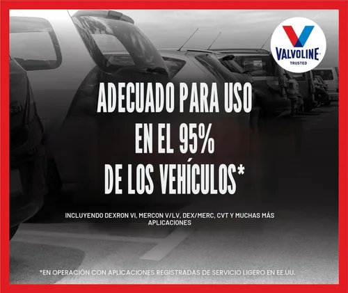 Vista 5 de Valvoline MaxLife ATF, líquido de transmisión automática totalmente sintético para varios vehículos, 1 galón