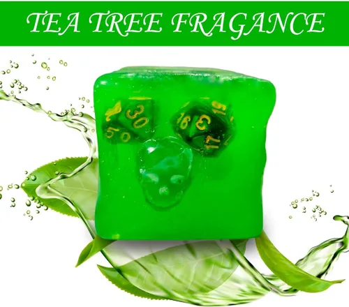 Vista 4 de Dados de jabón DND, cubo gelatinoso de la cárcel, prisión de la cárcel de dados, cubo gelatinoso tiempo fuera, D&D, maestro de mazmorras, mazmorras