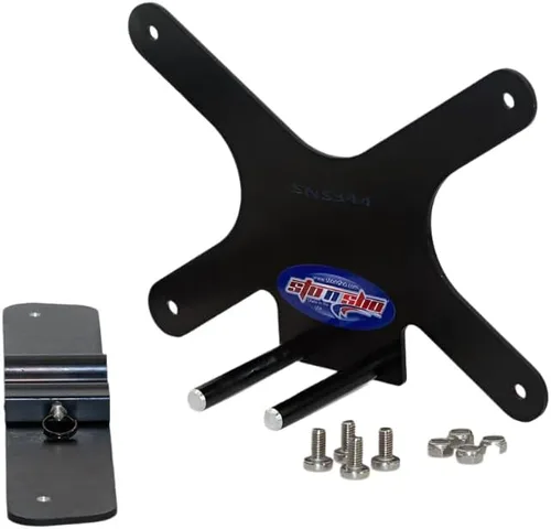 Vista 2 de STO N SHO Soporte de placa frontal compatible con Cadillac CT5- V Blackwing 2023-2024 sin divisor de fibra de carbono (SNS344)