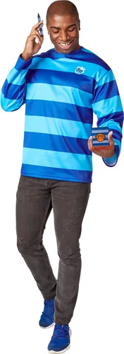 Vista 4 de Rubie's Adult Blue's Clues and You Josh Costume Top, As Shown