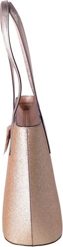 Vista 6 de Kate Spade Glimmer - Bolso de hombro con cremallera superior grande con purpurina
