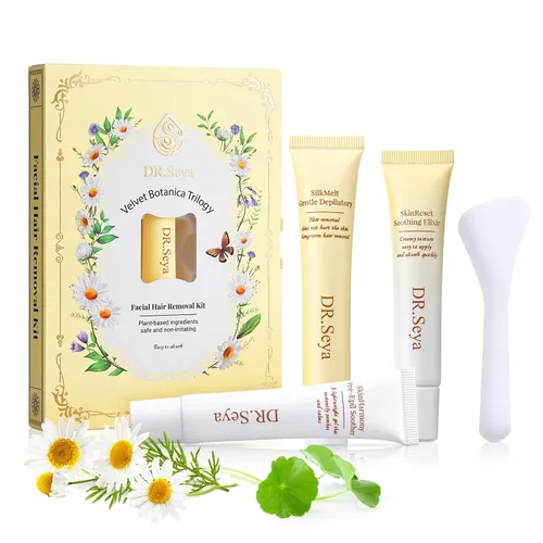 Vista 10 de Crema depilatoria para hombres y mujeres, crema depilatoria sin dolor con gel calmante para la piel para áreas privadas, brazos, piernas, vello