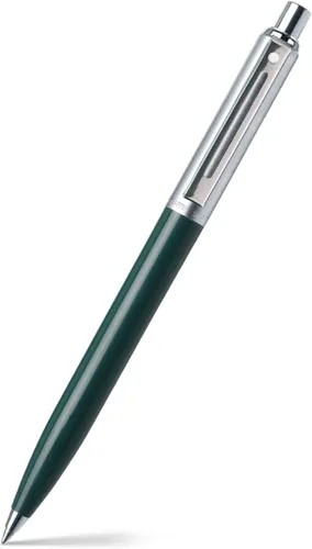 Vista 9 de Sheaffer Sentinel, barril de resina de grano de café, tapa cromada, borde de placa de níquel, bolígrafo (E23212551)