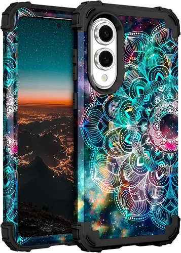 Vista 26 de Hocase Funda para Samsung Galaxy S26 Ultra, mandala beige