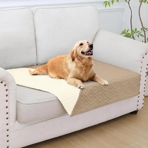 Vista 38 de hyha Manta impermeable para perros, funda suave para cama de perro, mantas para mascotas, funda impermeable para sofá y sillón para perros lavable