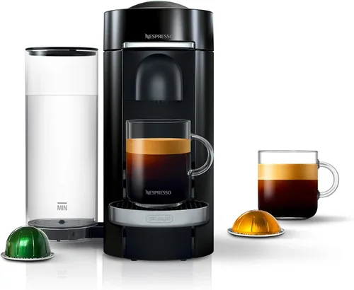 Vista 11 de Nespresso VertuoPlus Deluxe - Paquete de máquina de café y espresso con espumador de leche Aeroccino de De'Longhi, negro