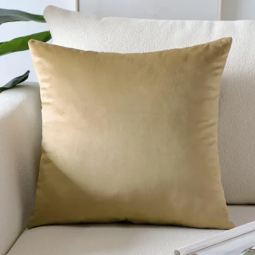 Vista 12 de Artscope Fundas de Almohada de Terciopelo de Lujo Fundas de Almohadas Cuadradas Decorativas Fundas de Cojines Suaves Sólidas para Sofá de Sala Sofá