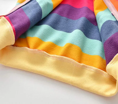 Vista 6 de Julerwoo - Sudaderas de algodón para niña, color rosa, con capucha y estampado de dinosaurios