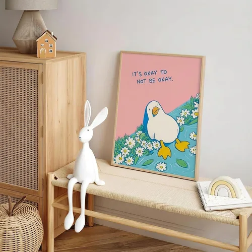 Vista 6 de Póster de pared para habitación de niños, póster de animales lindos de 12 x 16 pulgadas, sin marco, para habitación de niños y niñas, habitación