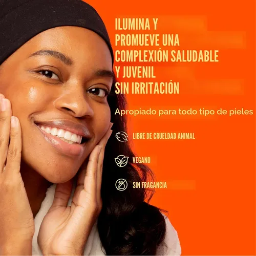 Vista 2 de Good Molecules - Suero iluminador de uso diario 1oz/30ml, suero facial hidratante con beta arbutina y ácido hialurónico para iluminar, hidratar