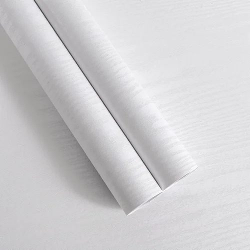 Vista 26 de Papel de contacto de madera azul oscuro despegar y pegar, papel tapiz engrosado sin rasgaduras, adhesivo de vinilo, autoadhesivo impermeable
