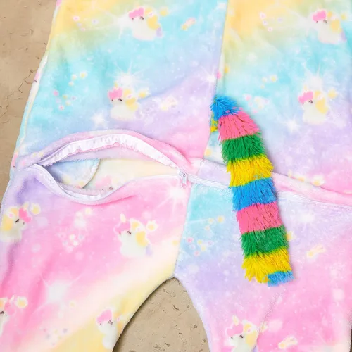 Vista 6 de Pijama de unicornio para niños, disfraz de Halloween