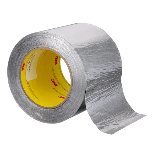 Vista 5 de 3M Cinta de papel de aluminio, 4 in x 60 yardas 4.6 mil, 425, papel de aluminio, plata (paquete de 2)