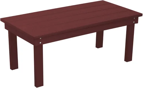 Vista 5 de Furniture Barn USA Poly Hampton - Mesa de café, color azul Azul (Aruba Blue)