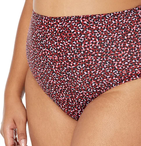 Vista 7 de Tienda Essentials Parte inferior de bikini de cintura alta para mujer