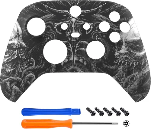 Vista 3 de eXtremeRate Carcasa personalizada para controlador Xbox Series X y S Revitaliza tu mando Zombies cubierta de repuesto para Xbox Core Controller