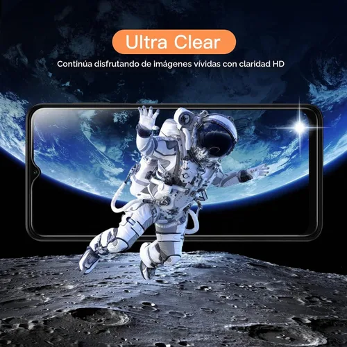 Vista 4 de JETech Protector de pantalla para Samsung Galaxy A13/A12, paquete de 3