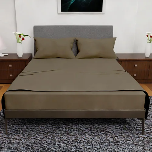 Vista 39 de Ropa de cama tamaño Twin - Juego de 3 piezas - Bolsillos profundos - Sábanas refrescantes - Suaves y cómodas para uso en todas las estaciones Aqua