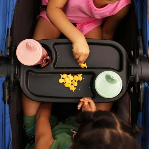 Vista 17 de Safety 1st Summit Wagon - Cochecito para 2 niños con bandeja extraíble en la calle alta