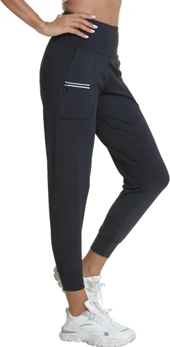 Vista 91 de Kcutteyg - Pantalones deportivos con bolsillos para mujer, diseño suave, ligero y de secado rápido, para entrenamiento, gimnasia, yoga y correr