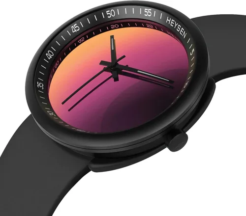Vista 5 de HEYSEN Japanese Quartz Movement Watches for Women-Unisex Fashion Gifts Couples Watches-Avant-Garde INS Style Ultra-Thin Simple and Cool Waterproof