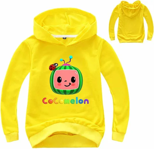 Vista 2 de Pnfly Sudadera con capucha para niños con estampado 3D