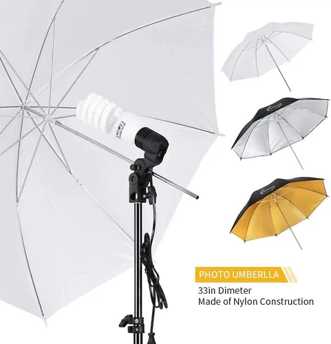 Vista 3 de Kit de iluminación de fotografía ShowMaven, kit de iluminación de softbox con fondo fotográfico para fotografía de productos, fotografía