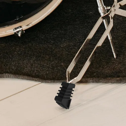 Vista 9 de 3pcs Drum Rack Foot Pads Black Rubber Feet for Cymbal Hi Hat Stands