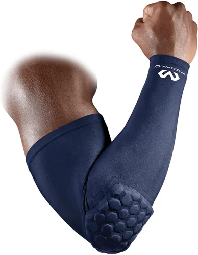 Vista 9 de McDavid HEX - Manga de compresión acolchada individual para baloncesto, fútbol, protección deportiva