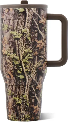 Vista 28 de HydroJug Traveler - Botella de agua de 40 onzas con asa y pajita abatible - Cabe en portavasos, vaso resistente a fugas - Reutilizable, aislado