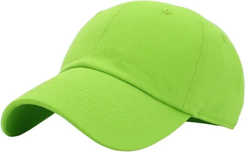 Vista 29 de KBETHOS Gorra de béisbol clásica unisex de algodón ajustable con corona baja - Sombrero liso para papá negro (1 unidad)