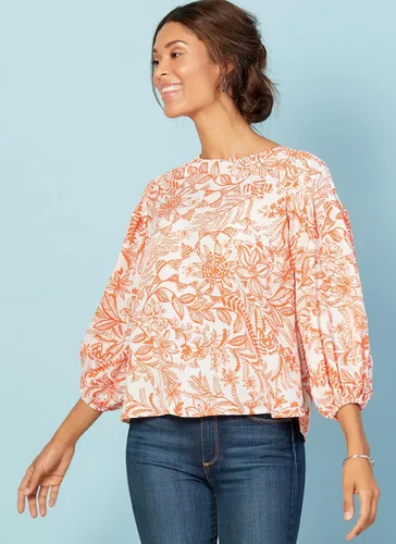 Vista 3 de McCall Pattern - Camiseta sin mangas y blusa holgada para mujer, tallas 14-22, patrón de costura