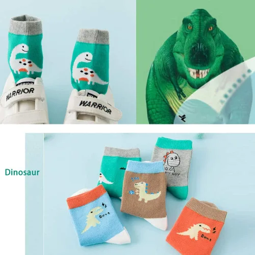 Vista 2 de Calcetines de algodón para niños pequeños, 10
