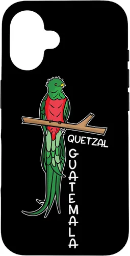 Vista 32 de Quetzal de Guatemala - Carcasa para iPhone 17, diseño de pájaros y bandera de Guatemala