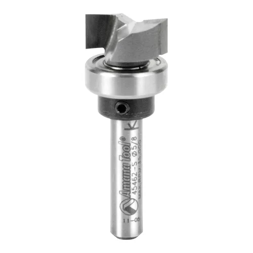 Vista 10 de Amana Tool 45487 - Broca de carburo con punta de carburo, 45487, vástago de 1/2 x 1/4 pulgadas con rodamiento de bolas superior