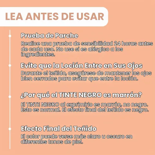 Vista 8 de Kit de color de pestañas Lomansa Instant Black 8ml, fácil de usar con resultados naturales para salón de belleza principiante