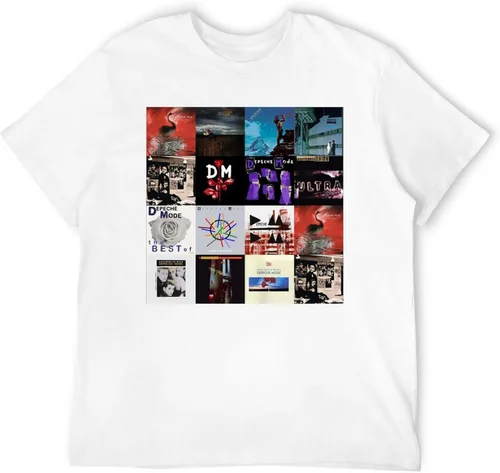 Vista 3 de T Shirt Men Short Sleeve Round Neck Fashion Cotton Tee