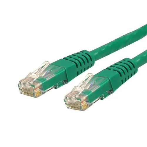 Vista 39 de StarTech. com Cable Ethernet CAT6 de 1 pie – Cable Ethernet CAT 6 Gigabit negro -650MHz 100W PoE++ RJ45 UTP moldeado Categoría 6 Network/Patch Cord