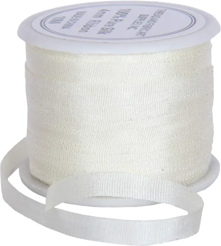 Vista 39 de Threadart Cinta de seda 100% pura - 3 tamaños - Docenas de colores - Castaño - 2 mm No. 524 Soft 100% pure silk ribbon on a single spool - perfect
