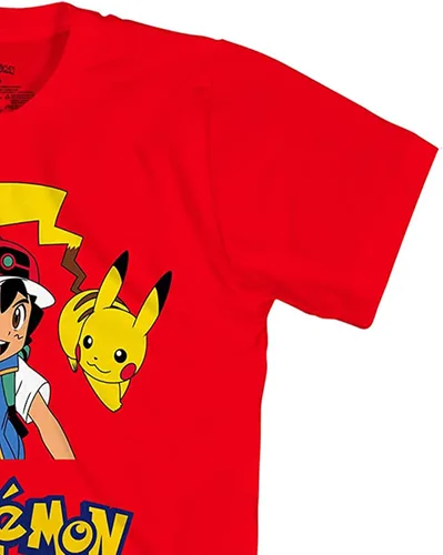 Vista 6 de Pokemon Camiseta Pikachu Game Shirt - Gotta Catch Em All - Camiseta