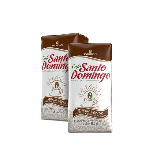Vista 8 de Café Santo Domingo, bolsa de 16 onzas, café de grano entero, tostado medio, producto de la República Dominicana (paquete de 1)