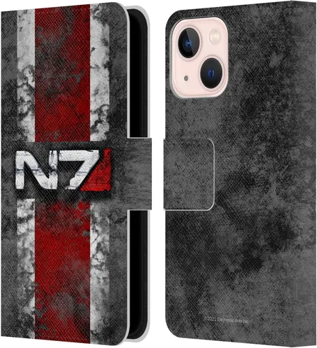 Vista 12 de Head Case Designs Funda de piel con licencia oficial de EA Bioware Mass Effect Cerberus Logo Graphics tipo cartera compatible con Apple iPhone 11