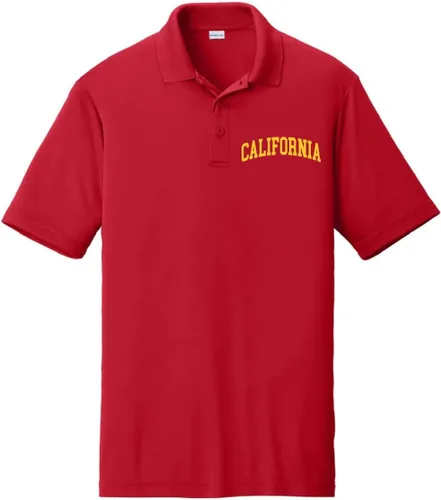 Vista 35 de State Sports Fan Wear Performance - Polo para hombre que absorbe la humedad Misuri