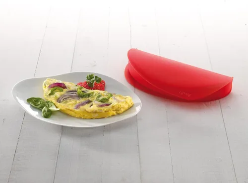 Vista 5 de Lekue Fabricante de Tortillas, Modelo #, Rojo Pequeño