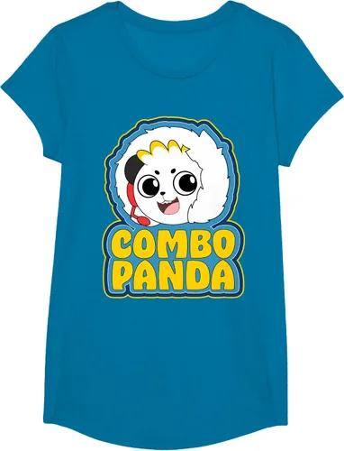 Vista 50 de Ryan's World Arctic Adventures Combo Panda Camiseta, Azul / Patchwork, S Azul Marino