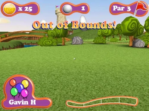 Vista 8 de Gummy Bears Mini Golf - Nintendo Wii