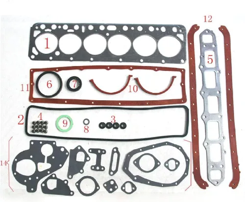 Vista 2 de Juego de juntas de motor 2F con junta de culata para Toyota 4.2L Engine 2F Land Cruiser FJ40 FJ43 FJ45 FJ60 1981-1987 Piezas de repuesto
