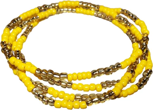 Vista 6 de Collar Eleke Santeria Largo Unisex Collar Ifa Religión Africana