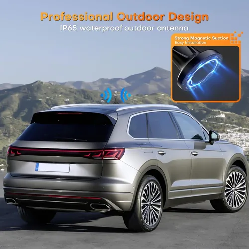 Vista 5 de HiBoost Amplificador de teléfono celular para camioneta de coche y SUV, nuevo amplificador de señal 5G y 4G LTE para todos los operadores de EE. UU.