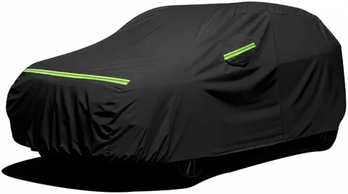 Vista 17 de Favoto Funda Impermeable para Automóvil para Todo Clima para Automóviles, 6 Capas de Servicio Pesado para Exteriores Protección contra Lluvia Polvo